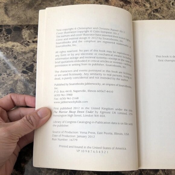 The Warrior Sheep Down Under, Russell, Christopher 2012 Paperback - Picture 9 of 10